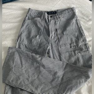 NWT lioness pinstripe Miami vice pants in xs